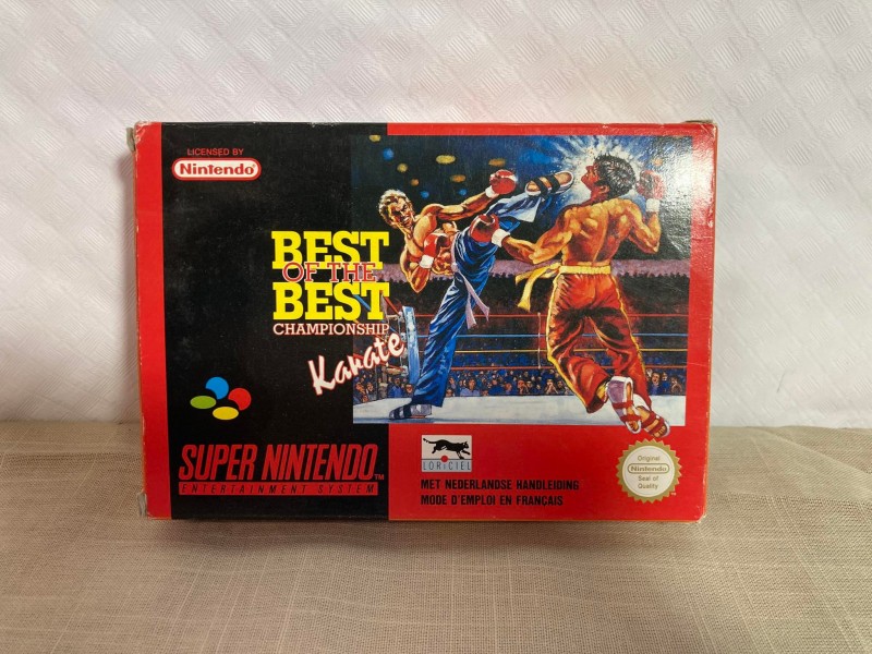 Super Nintendo Game: Best of the best Karate