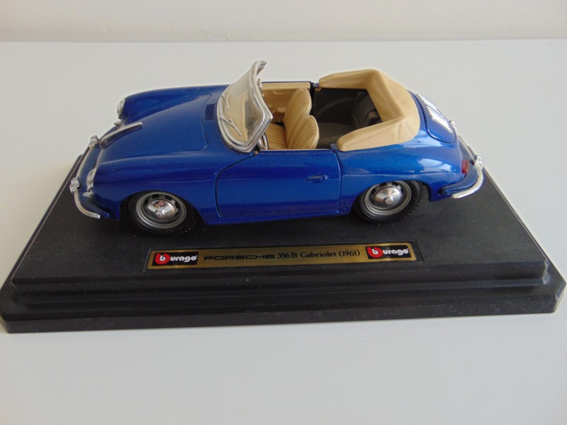 Bburago Schaalmodel 1:24 Porsche 365B Cabriolet (1961)