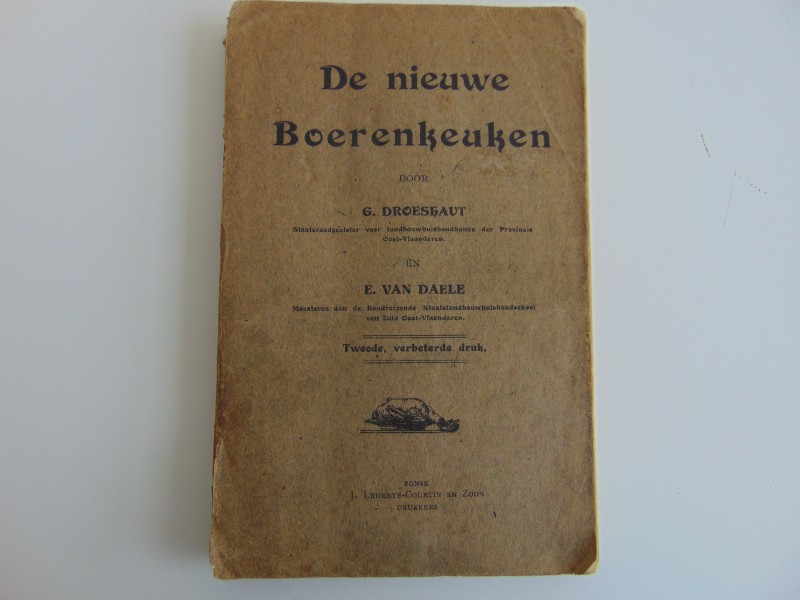 Oud Boek: De nieuwe Boerenkeuken, Droeshaut en Van Daele
