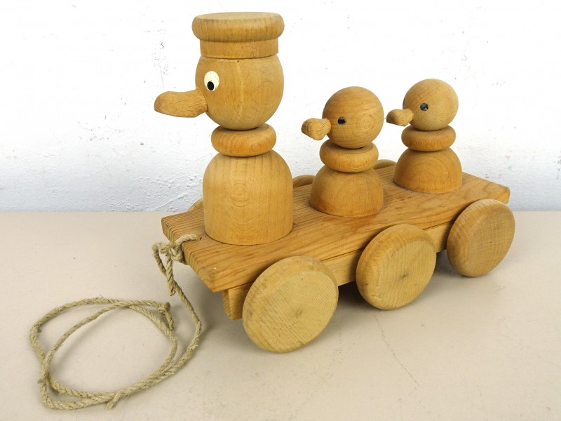Vintage houten speeltje