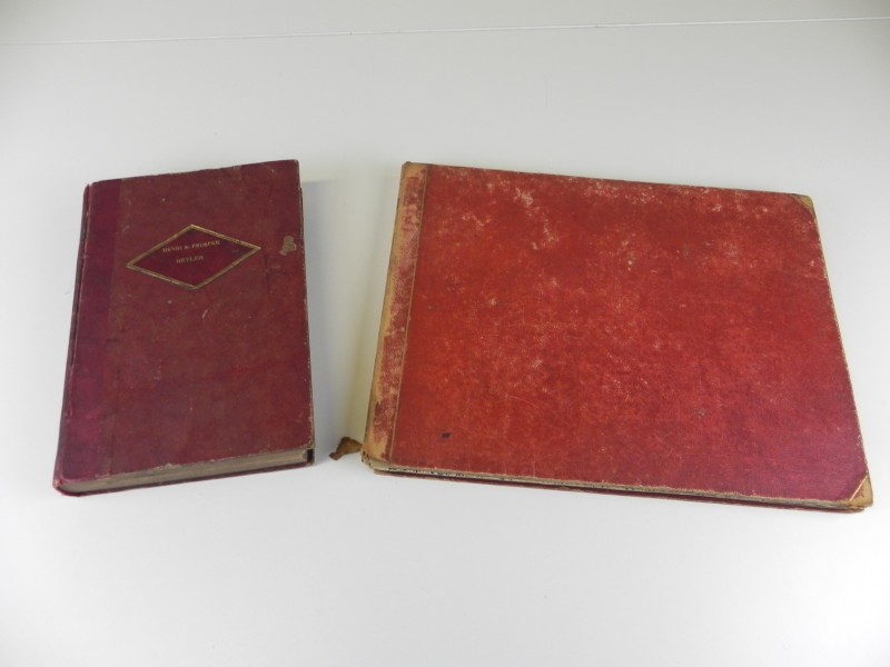Antiquariaat: 2 antieke partituurboeken