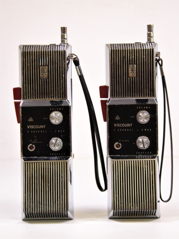 Talkie-Walkie Midland Nine 9 vintage - Ressourcerie Histoires Sans Fin