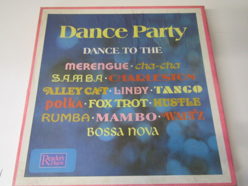 8 LP Box, Dance Party, Reader's Digest, 1978