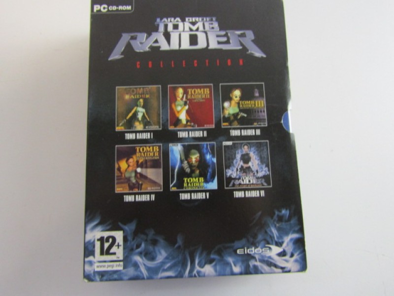 PC Cd-Rom Lara Croft Tomb Raider Collection.