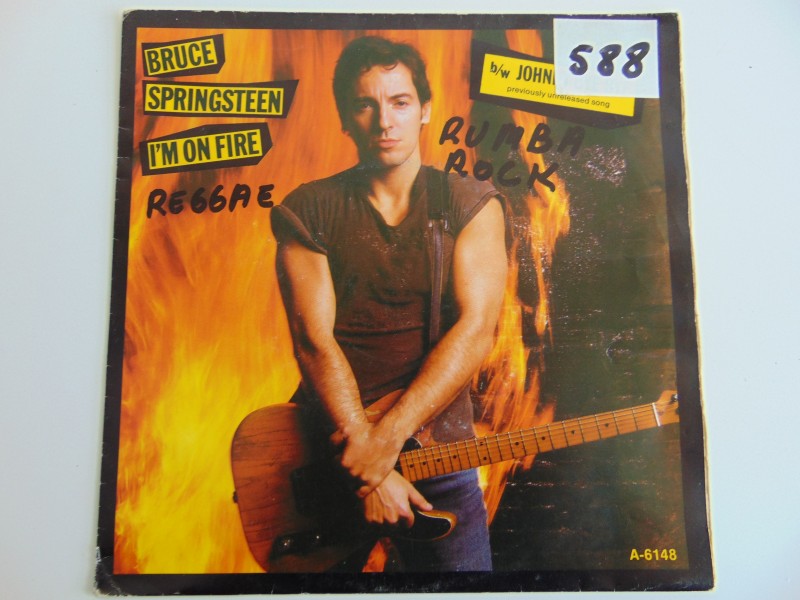 Single, Bruce Springsteen: I'M On Fire ℗ 1984