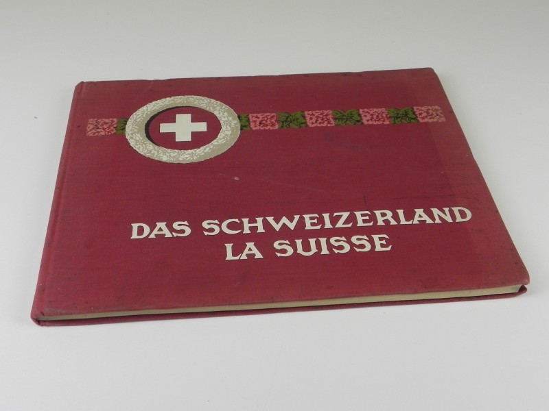 "Das Schweizerland  la Suisse" fotoboek Zurich