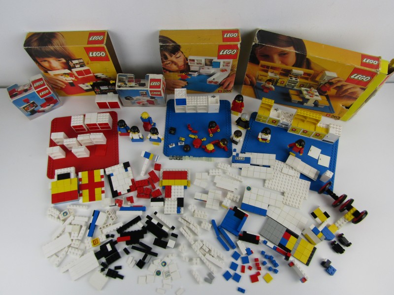 Berri congestie vloek Lot Retro Lego: 5 x Assortiment 1975 - De Kringwinkel
