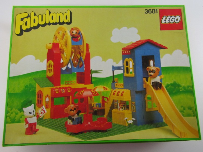 Vintage Lego Fabuland, Speeltuin Nr.3681, 1985