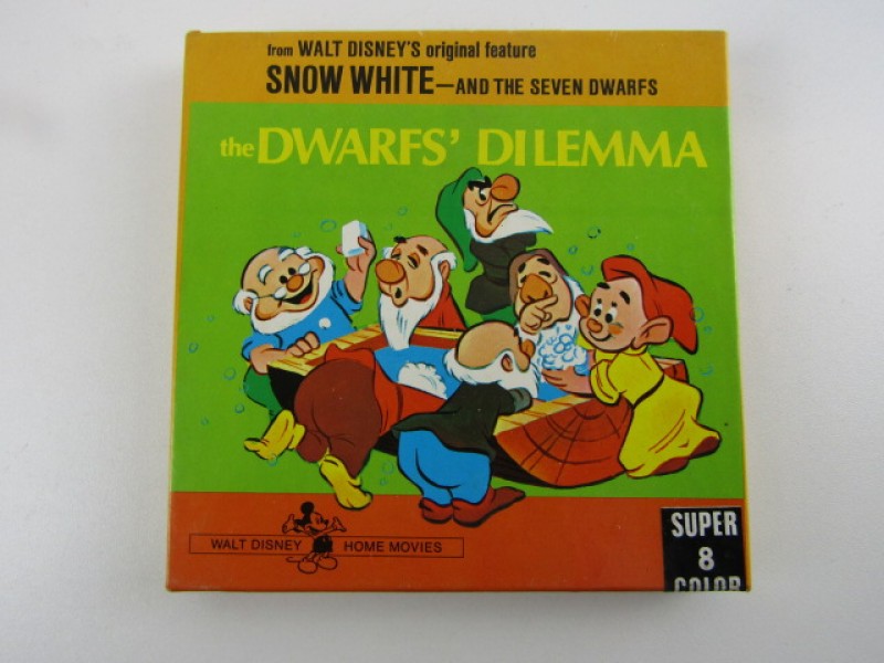 Super 8MM Color, The Dwarfs Dilemma, Walt Disney