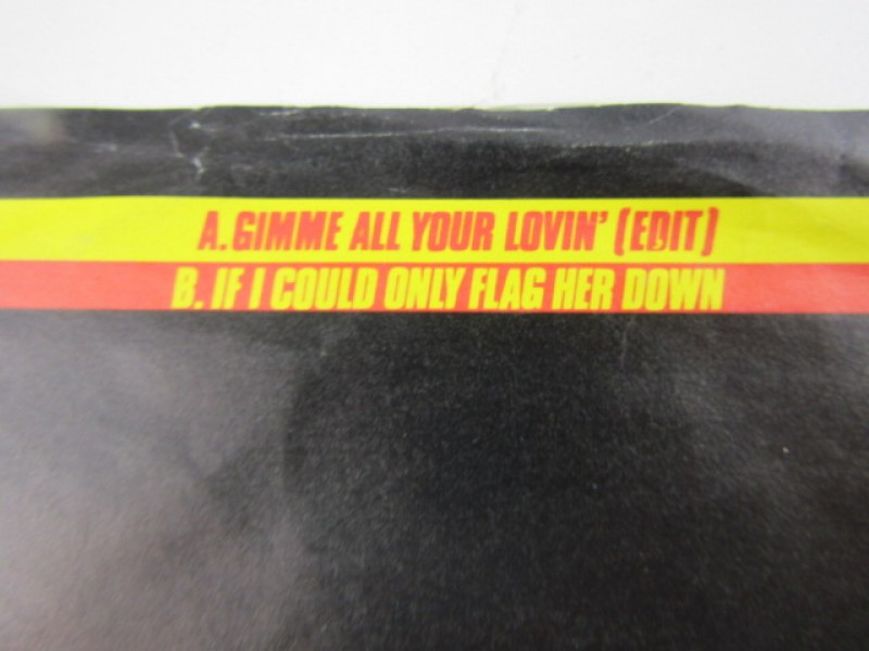 Single, ZZtop, Gimme All Your Loving, 1983