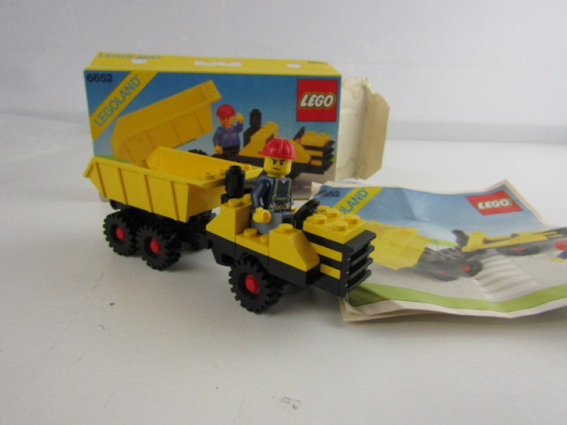 Lego, Legoland Dumptruck, Nr 6652, 1983