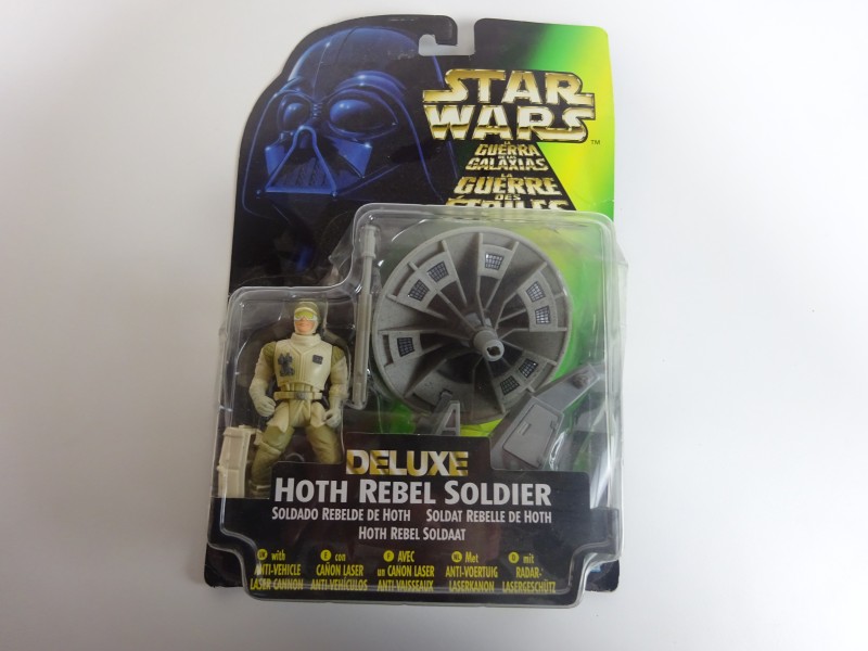 Star Wars collectiefiguur: Deluxe Hoth Rebel Soldier