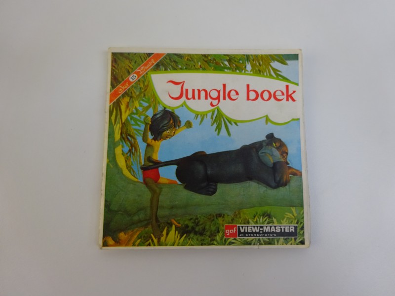 View-Master Schijven: Jungle Boek, Walt Disney, 1966