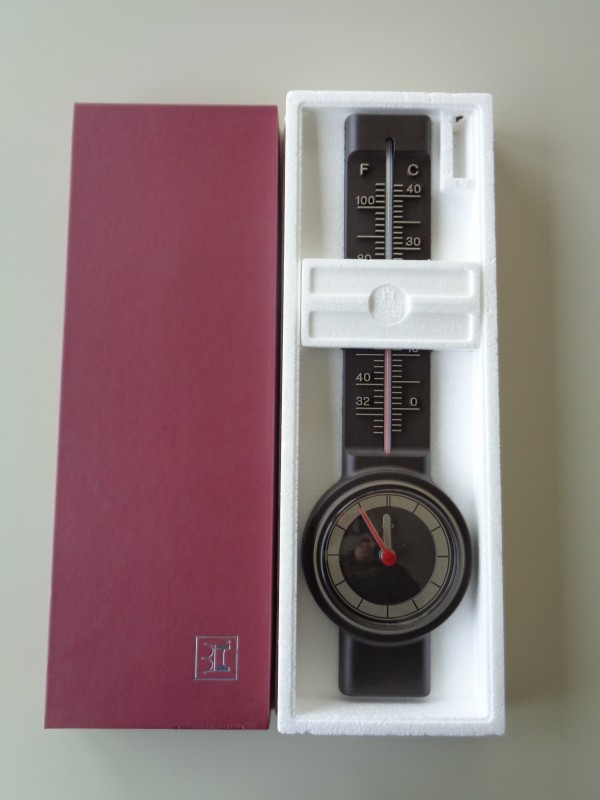 Thermometer met klok Aachen Germany Design
