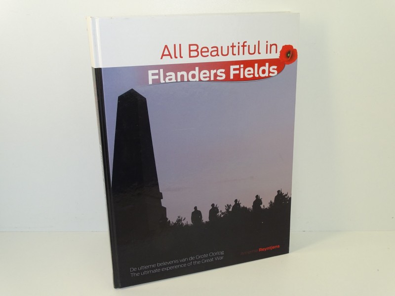 Boek All Beautiful In Flanders Fields, Annemie Reyntjes, Davidsfonds 2014