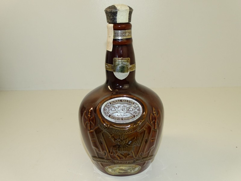 Fles Royal Salute Scotch Whisky, Chivas Brothers, Jaren 50/60