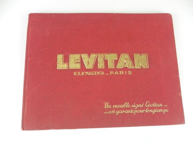 Antiquariaat: Catalogus meubels "Levitan"  van 1933 3e editie