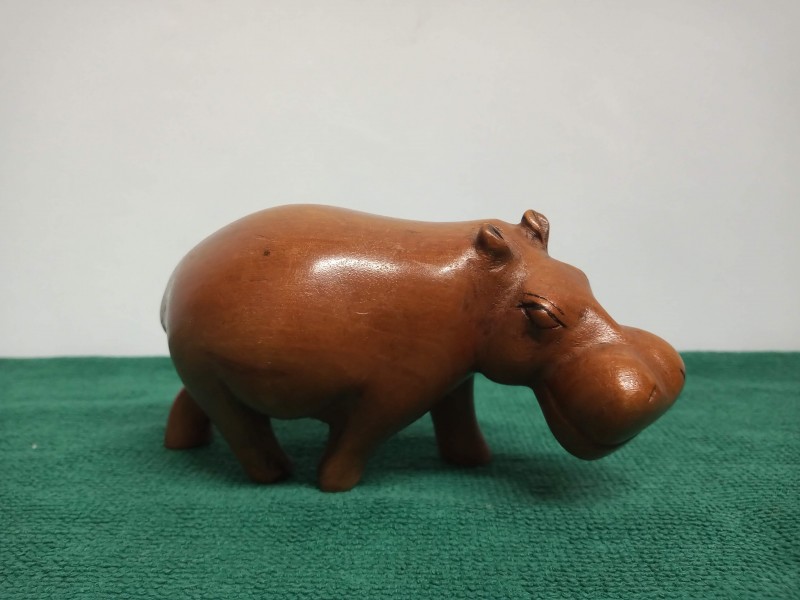 steek huren kort Houten nijlpaard - De Kringwinkel