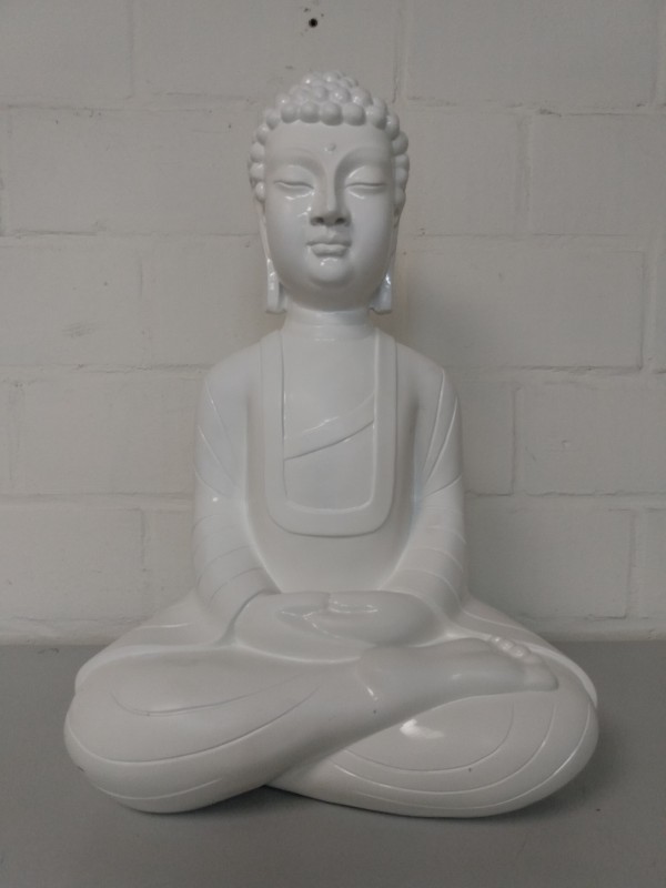 Boeddha beeld wit