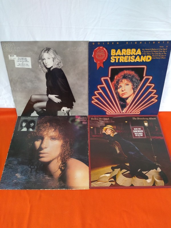 LP collectie Barba Streisand