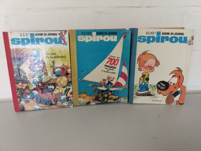3 Stripalbums: ‘Spirou’