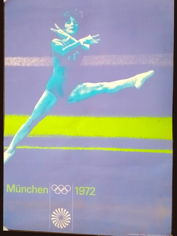 Originele Olympische spelen, Munchen 1972 poster