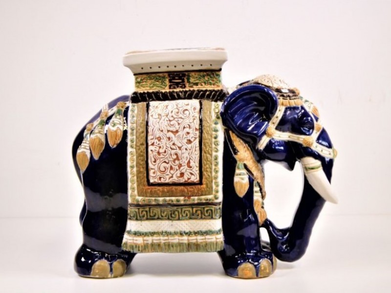 keramieken olifant - De Kringwinkel