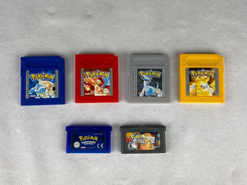 6 Nintendo Game Boy spellen