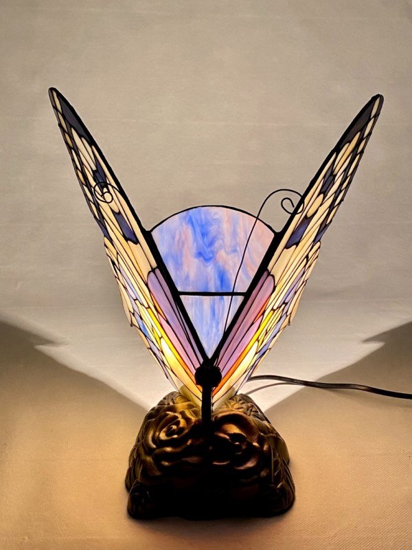Vlinderlamp Tiffany stijl