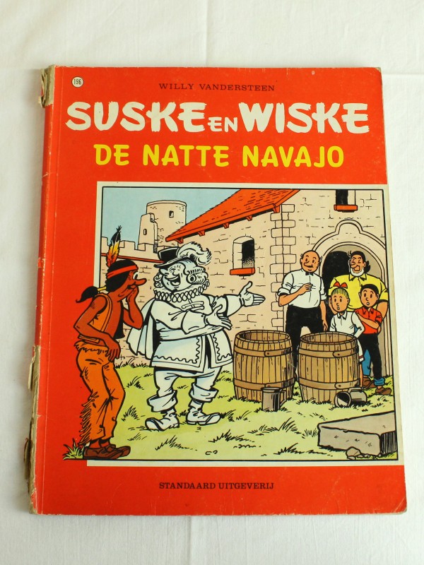 Eerste druk: Suske en Wiske Nr 196, De Natte Navajo