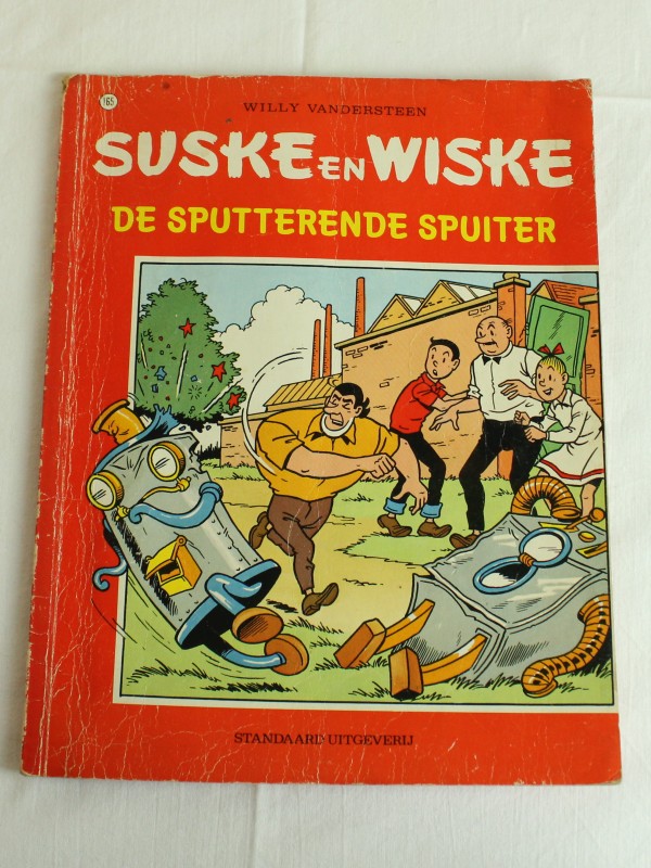 Eerste druk: Suske en Wiske Nr 165, De Sputterende Spuiter