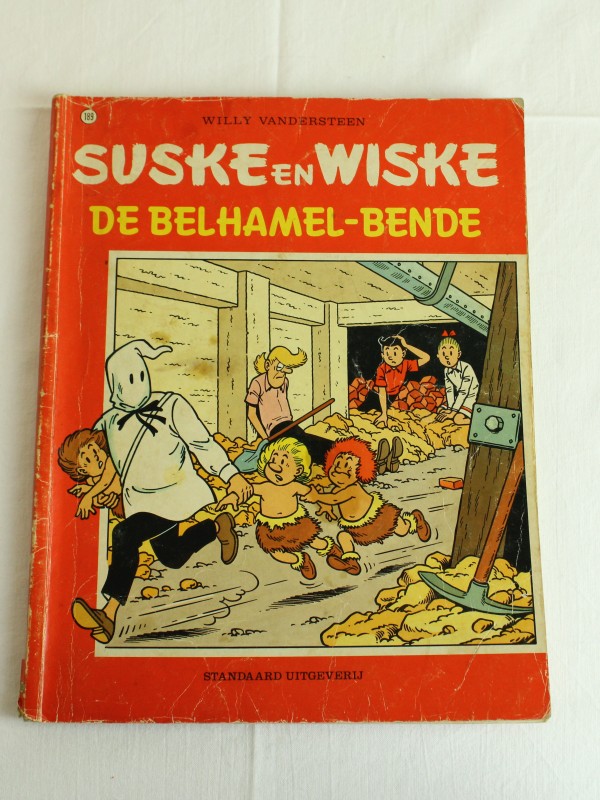 Eerste druk: Suske en Wiske Nr 189, De Belhamel-Bende