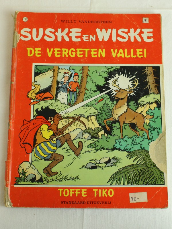 Eerste druk: Suske en Wiske Nr 191, De Vergeten Vallei