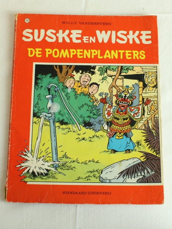 Eerste druk: Suske en Wiske Nr 176, De Pompenplanters