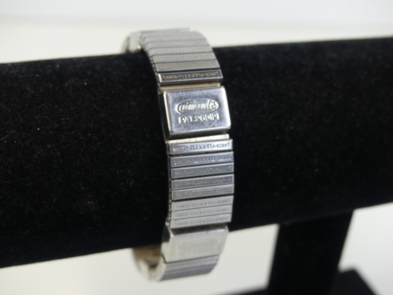 Vintage AIMENTE Santa-FLex Magnetic Stretch armband  - Japan '50/'60 jaren