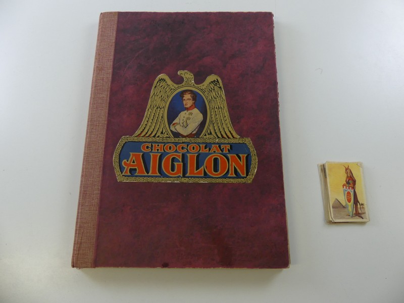 Vintage chromoalbum "Chocolat Aiglon" jaren '30